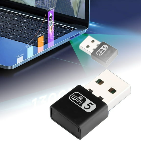 LAN Adapter with Band Wireless Network Card for Desktop PCs Auto Frequency Tuning for Seamless High-Speed Connectivity