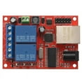 thumbnail image 1 of LAN Ethernet 2-way Relay Board Delay Switch TCP/UDP Controller Module WEB server, 1 of 9