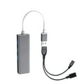 thumbnail image 1 of LAN Ethernet Adapter with 3 Ports USB OTG Hub for Streaming TV Stick, Chromecast, Google Home Mini, Raspberry Pi Zero - Powered Micro USB OTG Cable Included, 1 of 7