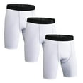 thumbnail image 1 of LANBAOSI 3 Pack Boys Compression Shorts Active Underwear Performance Boxer Briefs Size 12, 1 of 7