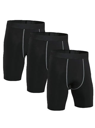 Hovershoes Youth Boys Compression Shorts,Spandex Athletic Kids