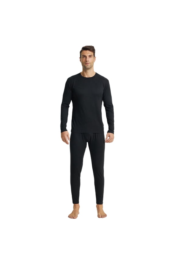 Long John for Men Thermal Underwear Set 2 Piece Top & Botttoms Size XL