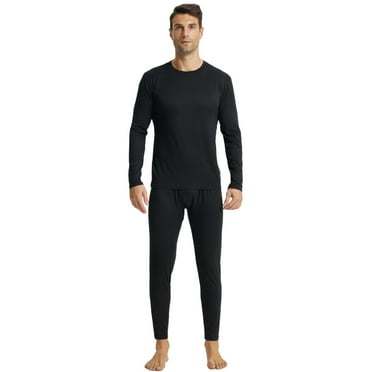 LANBAOSI Long John for Men Thermal Underwear Set 2 Piece Top & Botttoms Size XL