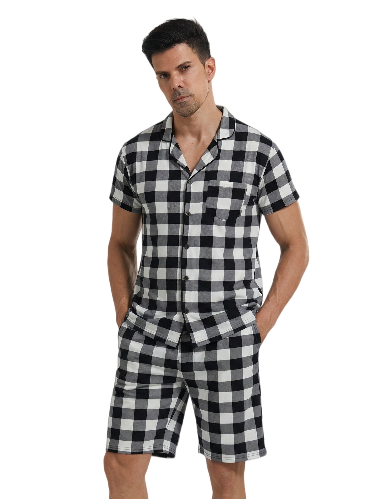 McCalls M8262XM Cartamodello Per Pigiama Uomo/Ragazzo - Taglie XS (S-M-L) - Include Camicia, Pantaloni Lunghi E Corti