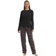 thumbnail image 1 of LANBAOSI Woman Winter Fleece Pajamas Set 2 Piece Warm PJ Set Size S, 1 of 7