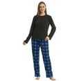 thumbnail image 1 of LANBAOSI Woman Winter Fleece Pajamas Set 2 Piece Warm PJ Set Size S, 1 of 7