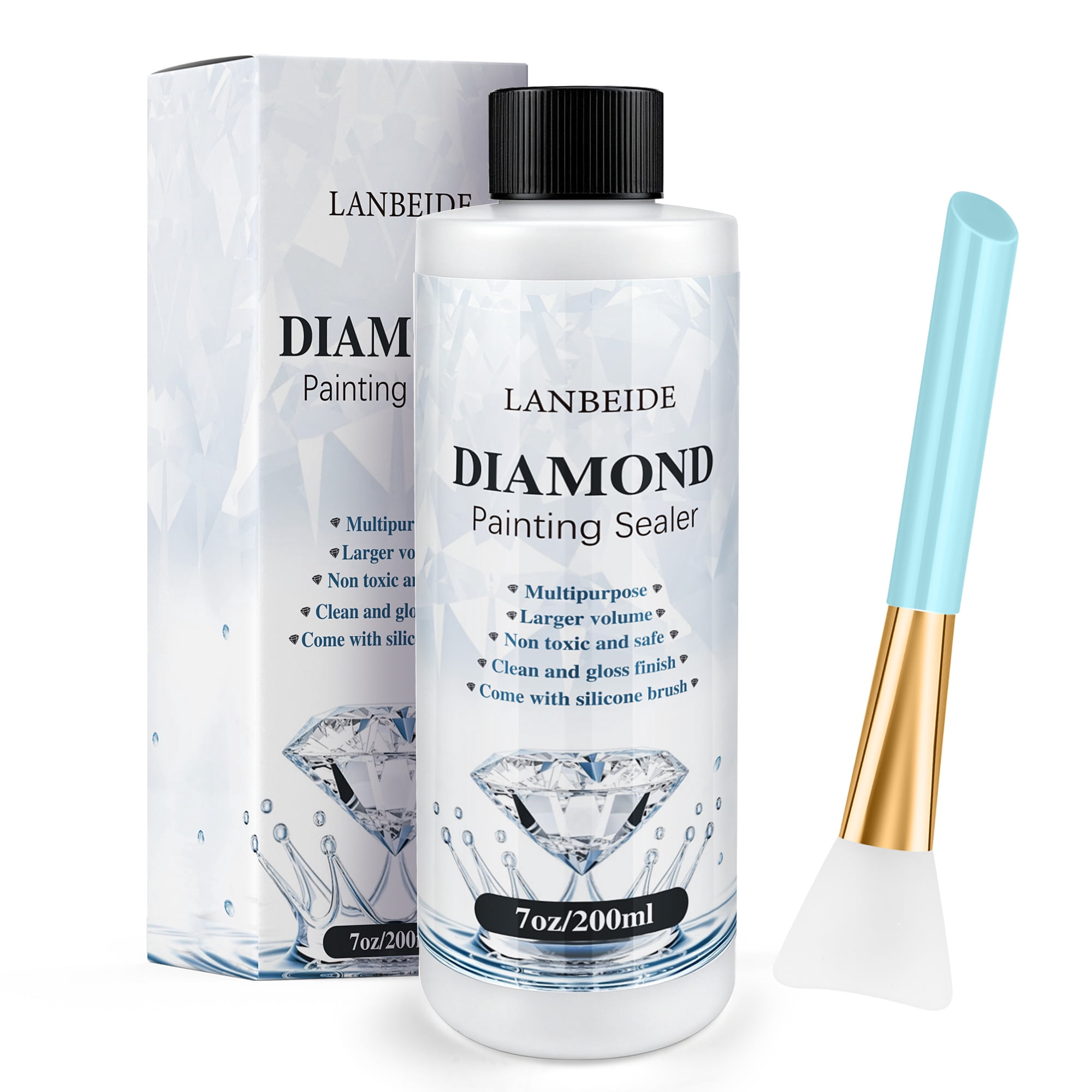 LANBEIDE 200ML Diamond Painting Sealer 5D Art Glue Permanent Hold Shine Effect Ages 10 Clear: A Clear-Eyed Overview