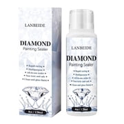 LANBEIDE Diamond Art Glossy Permanent Sealer with Sponge Head, 4 oz