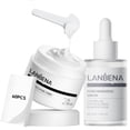 thumbnail image 1 of LANBENA 3 in 1 Blackhead Removing Set, Pore Strips+Pore Solution Serum+Removal Strip Paper, Black Head Remover Mask for Face, Pore Minimizer & Reducer for Face, Leaving Your Skin Fresh and Clean, 1 of 6