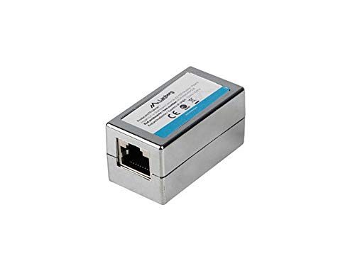 Adattatore LANberg RJ45 Maschio A 2 Femmine - Splitter Fast Ethernet, Grigio, Per Reti 100 Mbps