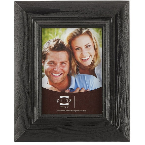 LANCASTER black wide-border frame from Prinz - 4x6