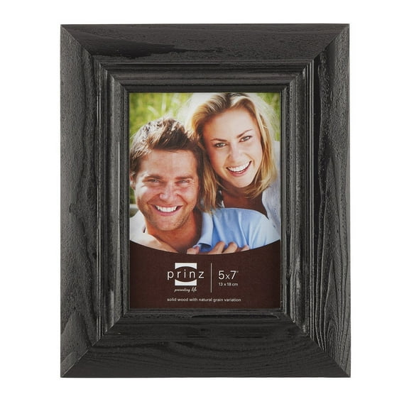 LANCASTER black wide-border frame from Prinz - 5x7