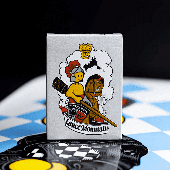LANCE MOUNTAIN SILVER ANNIVERSARY DOUGHBOY PLAYING CARDS by Fulton
