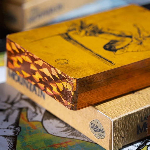 LANCE MOUNTAIN SKATING SKELETONS GILDED EDITION- Orange