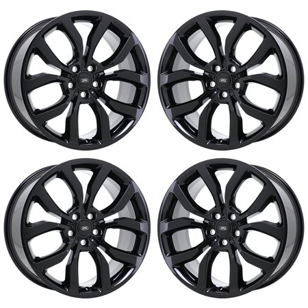 LAND ROVER RANGE ROVER 2014 - 2022 GLOSS BLACK Factory OEM Wheels Rims (Not Replicas) (W)