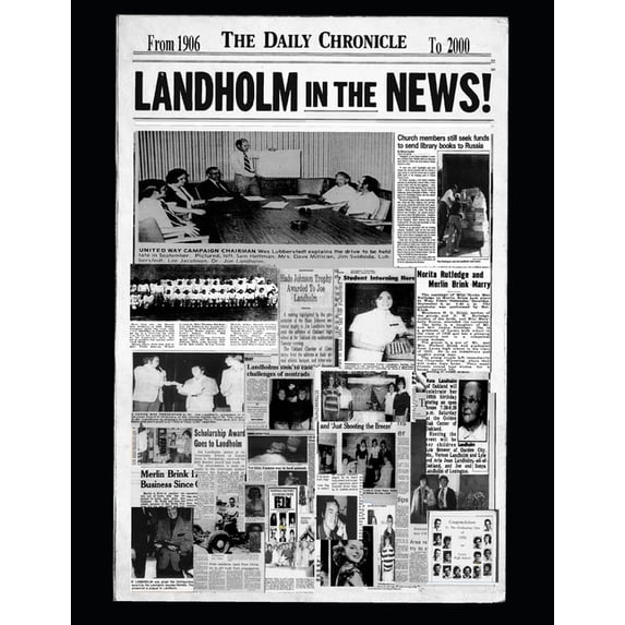 LANDHOLM in the News, (Paperback)