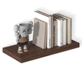thumbnail image 1 of LANDMOK 12 Inch Deep Floating Shelf, 24 x12 Inch Large Wall Mounted Shelf for Kitchen, Bathroom, Living Room, Walnut (1 Pack), 1 of 7