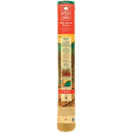 Easy Gardener Burlap Natural 3 ' X 48 ' Roll 7 Oz — Residential Use, Standard Application