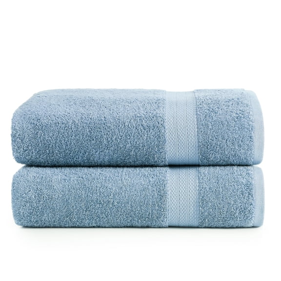 LANE LINEN Luxury Bath Sheets, Set of 2 - 100% Cotton, 35x66 in, XL, Ultra-Soft & Quick-Dry - Allure