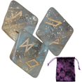 thumbnail image 1 of LANFENG 3Pcs Rune Dice, Astrology Dice, Divination Dice, 8 Sided Mystic Vivid Colors Astrology Learning Prediction Polyhedral Dice Set for Adults, Divination Tools with Drawstring Bag, 1 of 11