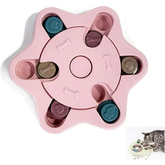 LANFENG Anti-Choking Interactive Puzzle Toy for Slow Dispensing Feeding for Pets Dog Puzzle Toys, Dog/Cat Food Puzzle Feeder, Dog Stimulation Toys