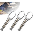 thumbnail image 1 of LANFENG Auto Car Diameter Adjustable Oil Filter Removal Strap Wrench Tool, 60mm to 120mm Diameter Oil Filter Wrench, Heavy Duty Oil Filter Pliers, Oil Filter Removal Tool for Motorcycle, Car, Truck, 1 of 7