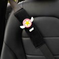 thumbnail image 1 of LANFENG Car Seat Belt Cover Stocking Stuffers Cute Fluffy Pig Frog Sheep Dinosaur Safety Seatbelt Shoulder Pad Auto Accessory Neck Cushion Protector Seatbelt, 1 of 8