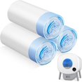 thumbnail image 1 of LANFENG Cat Litter Bags, 5 Pack Durable Drawstring Litter Box Liners for Automatic Cat Litter Box, Heavy-Duty, Portable, Replacement bags for Self-Cleaning Litter Boxes, 1 of 6