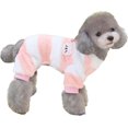 thumbnail image 1 of LANFENG Dog Winter Sweater Warm Dog Coat Plush Dog Pajamas Small Dog Jacket Dog Sweatshirt Pet Clothing Bodysuit Overalls for Dogs Puppy Jumpsuit Dog Outfit, 1 of 9