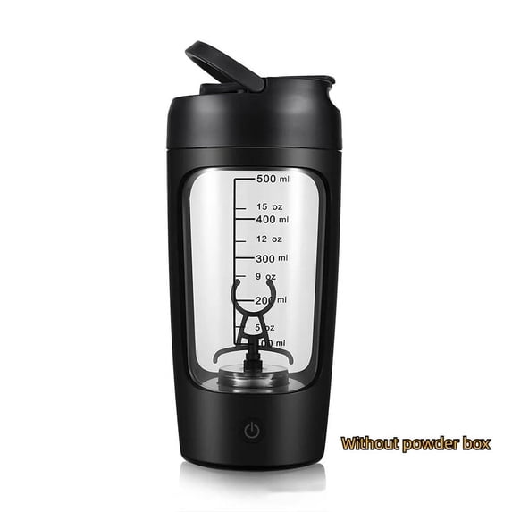 LANFENG Electric Portable Whey Protein Shaker Bottle Automatic Stirring Cup Rechargeable 650ml Gym Smoothie