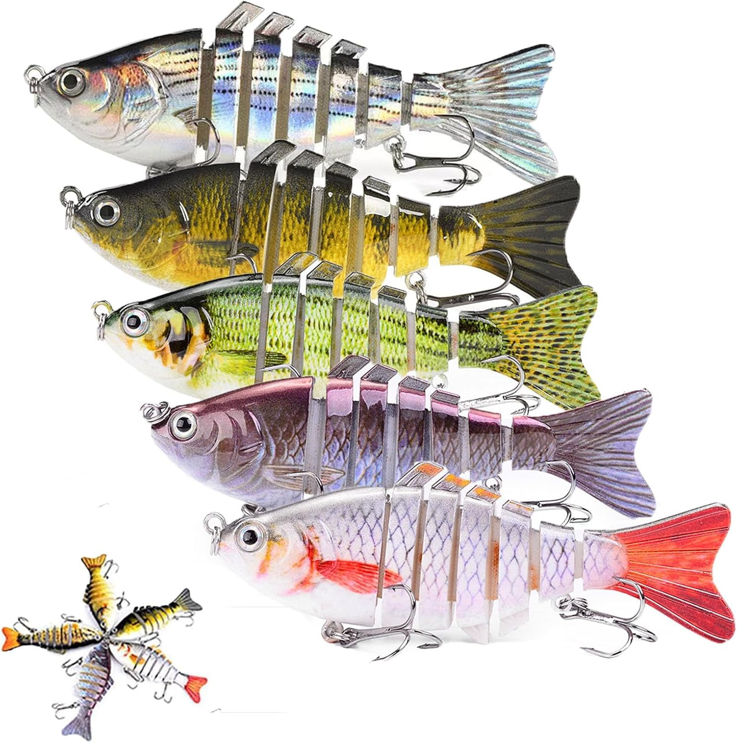 LANFENG Fishing Gear - Bionic Swimming Bait Bionic Swimming Bait ...