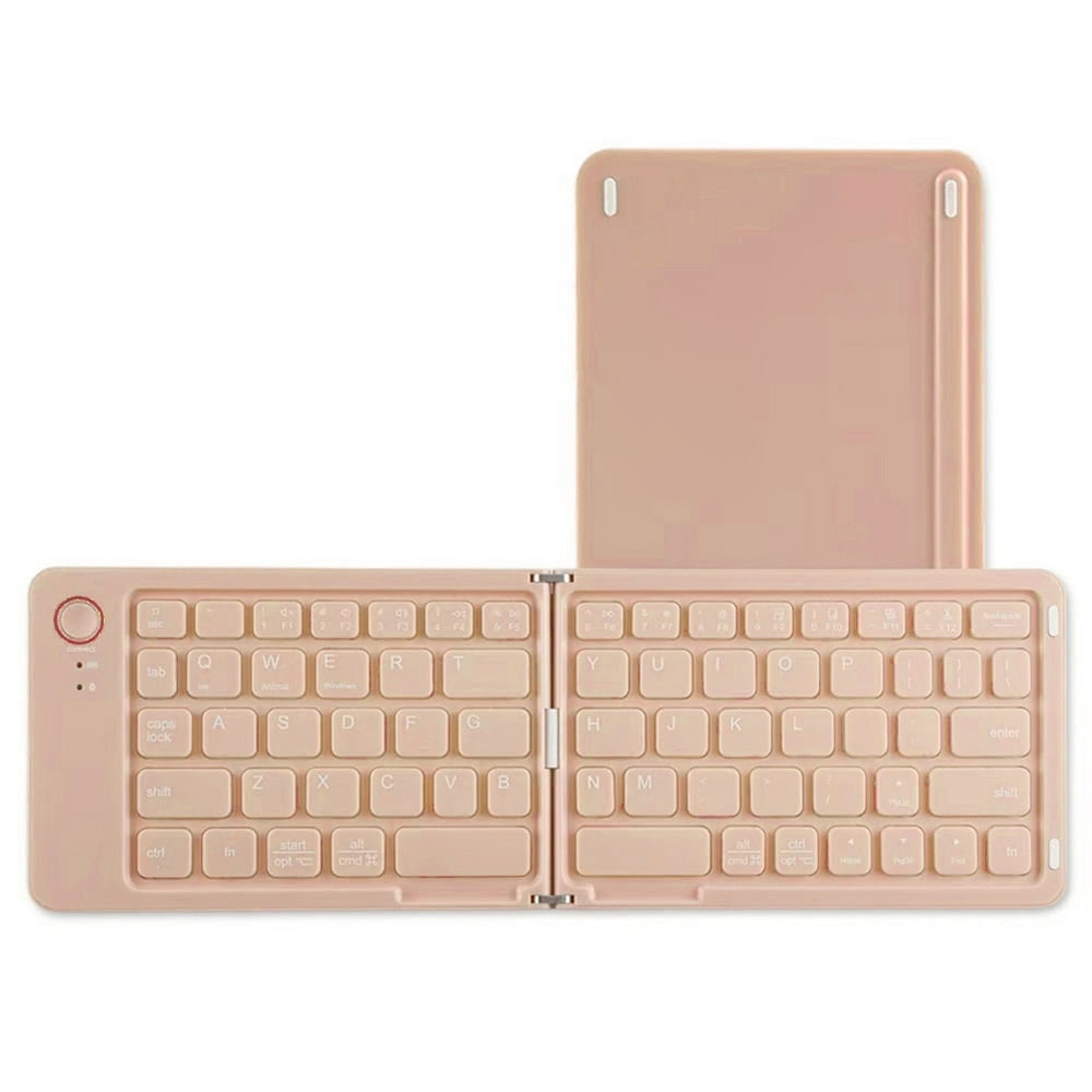 LANFENG Foldable Wireless Keyboard Protable Folding Bluetooth