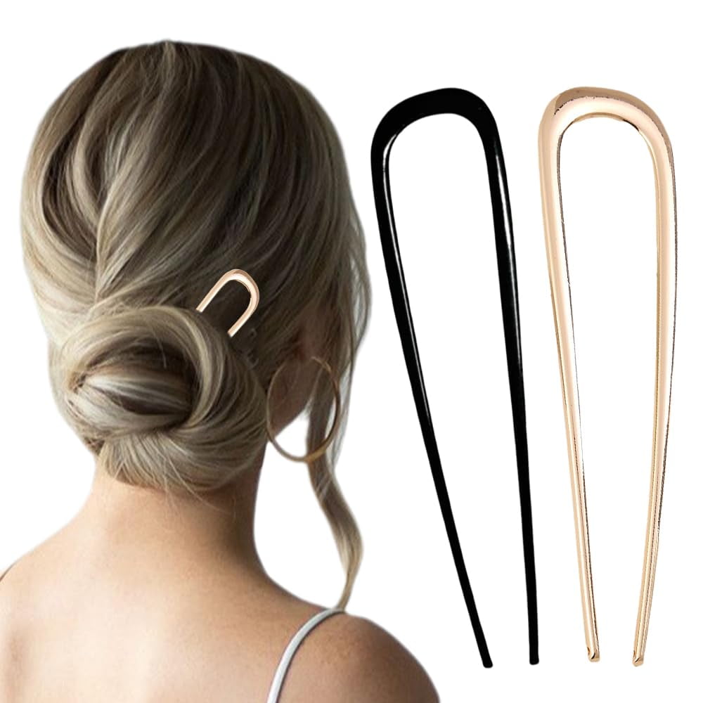 French Twist Goody Modern Updo Pin 2Pcs Quick French Twist Hairpin
