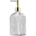 thumbnail image 1 of LANFENG Glass Hand Soap Dispenser 17.6oz/500ml Kitchen and Bathroom Soap Dispenser Multiple Colors Available Liquid Soap Dispenser, 1 of 10