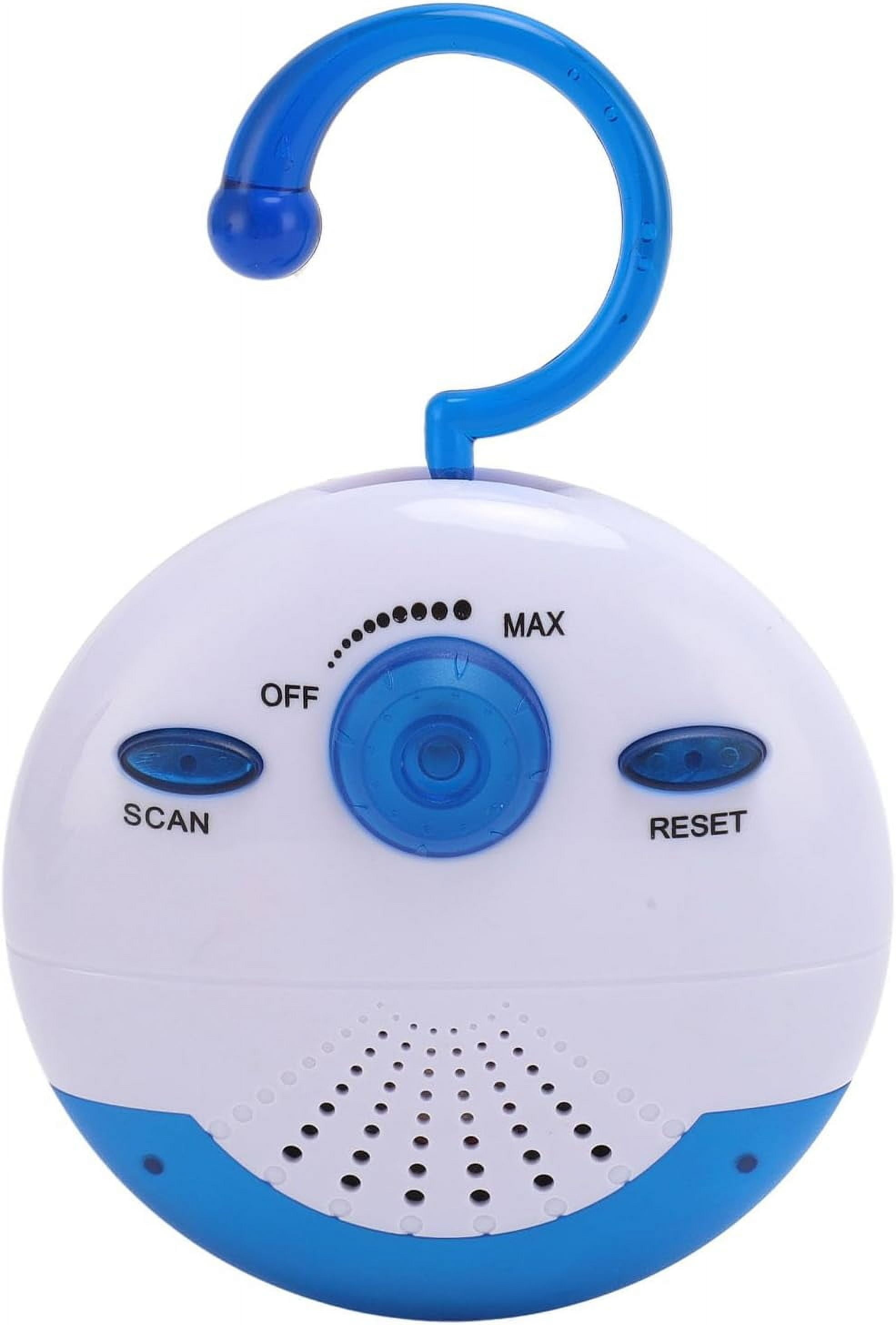 LANFENG Portable Mini Shower Radio with Hook, Waterproof AM FM Radio ...