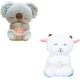 thumbnail image 1 of LANFENG Relief Koala Breathing Stuffed Toy, Anxiety Relief Plush Breathing Animal, Sleeping Koala Plush Breathing with Musical Lights & Rhythmic Breathing Motion, 1 of 11