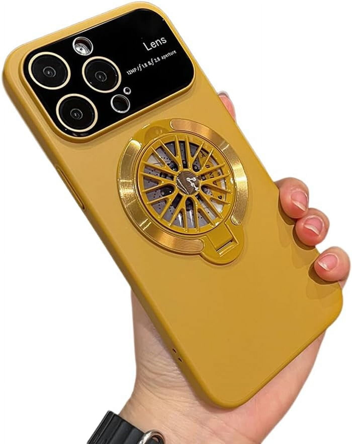 LANFENG Rotation Gyroscope Magnetic Stand Case for iPhone Case ...