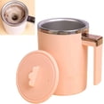 thumbnail image 1 of LANFENG Self Stirring Mug with Lid Automatic Magnetic Stirring Coffee Cup with LED Display Temperature Rechargeable 316 Stainless Steel Protable Mixing Cup to Stir Coffee Mixed Milk, 1 of 9