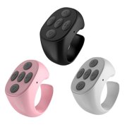 LANFENG TIK Tok Bluetooth Remote Control Page Turner for Camera Bluetooth Button Clicker Compatible with //Android/Smartphones/Tablets