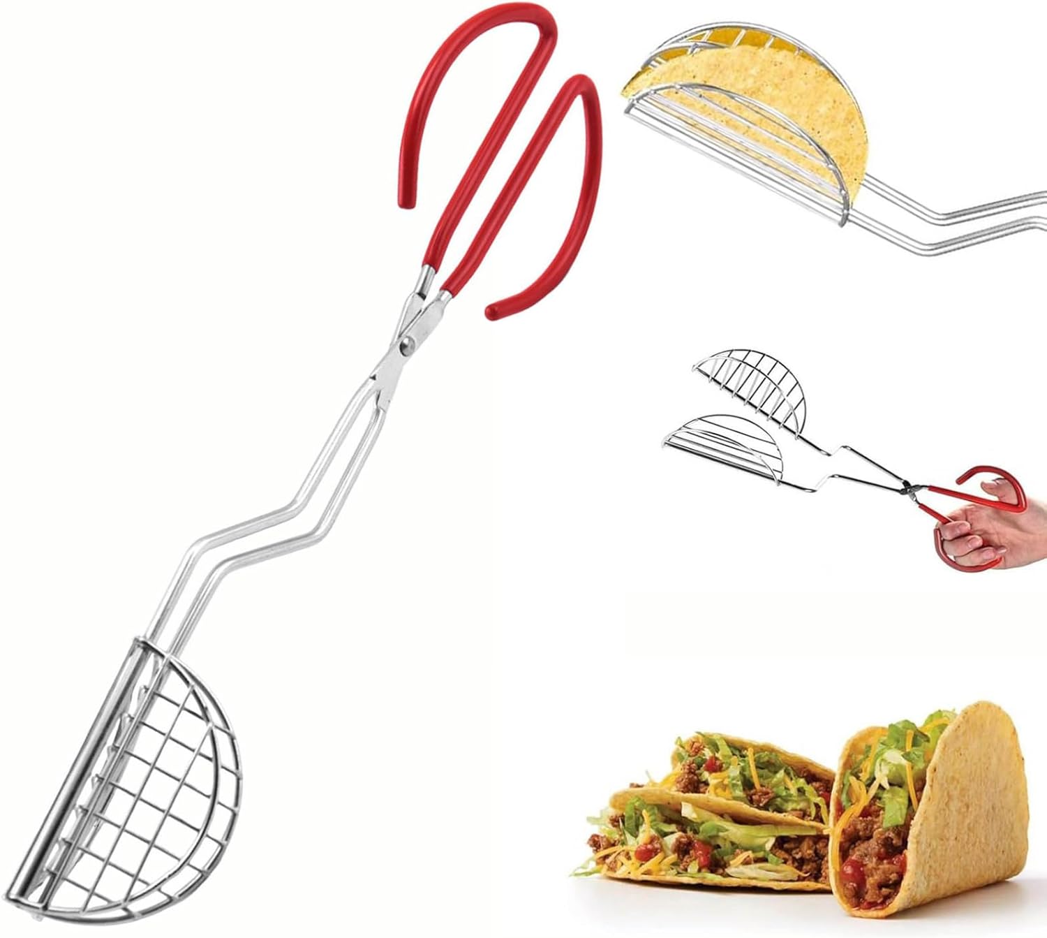 LANFENG U-Shaped Taco Maker for Frying Homemade Taco Shells Taco Shell ...