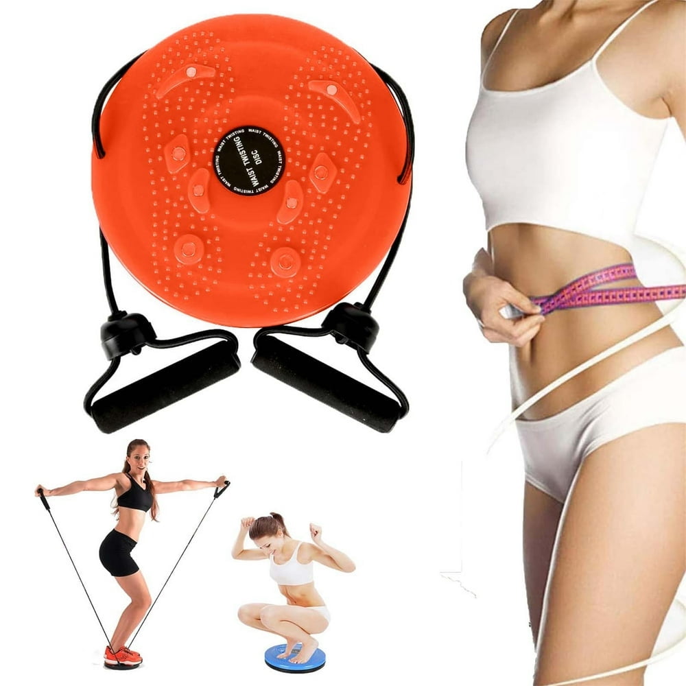 Waist Whisper Disco Girevole Per Allenamento – Twisting Disc 360° Con Resistenza Regolabile, Compatto E Portatile, Per Tonificare Addominali E Core
