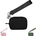 thumbnail image 1 of LANFENG Wallet Gen, Iris Pouch Wristlet, Zippered Card Case With Id Window/Hand strap, Small Wristlet Wallets For Women, 1 of 8