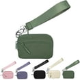 thumbnail image 1 of LANFENG Wallet Gen, Iris Pouch Wristlet, Zippered Card Case With Id Window/Hand strap, Small Wristlet Wallets For Women, 1 of 7