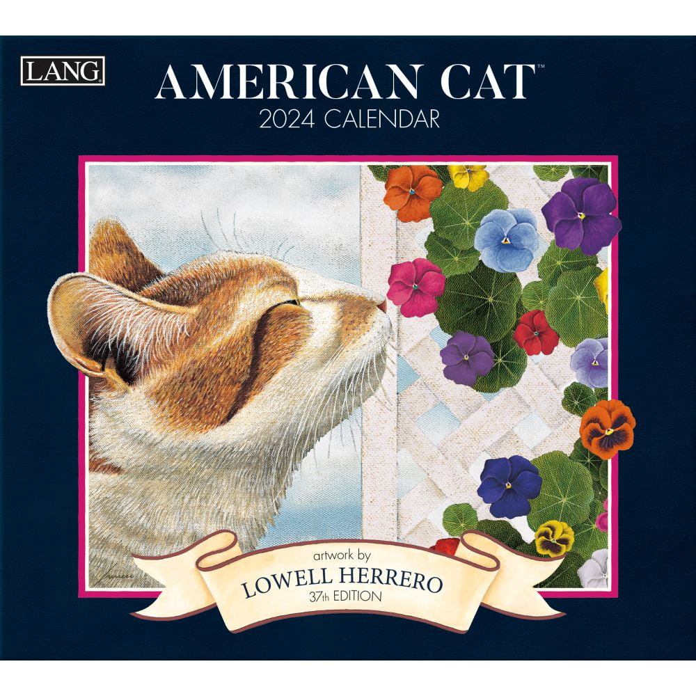 LANG American Cat™ 2024 Wall Calendar (24991001889)