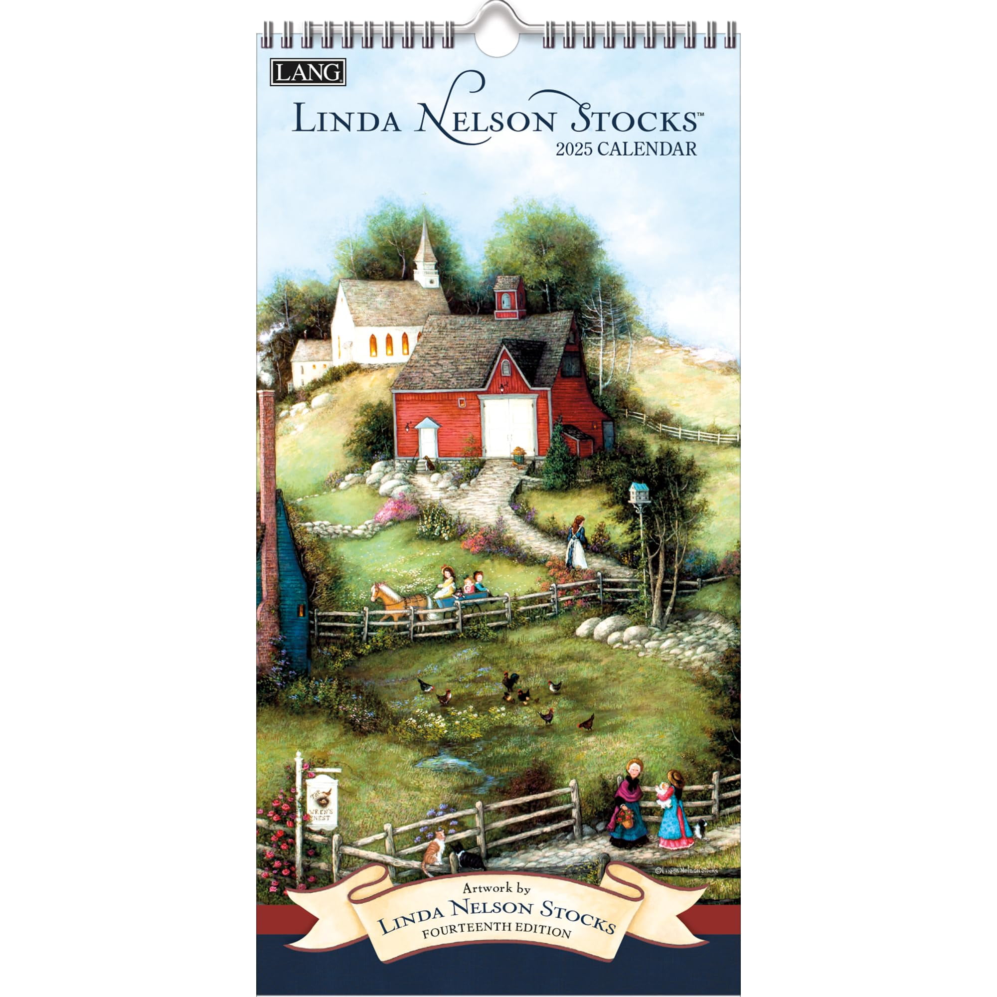 LANG Linda Nelson Stocks 2025 Vertical Wall Calendar (25991079120 ...