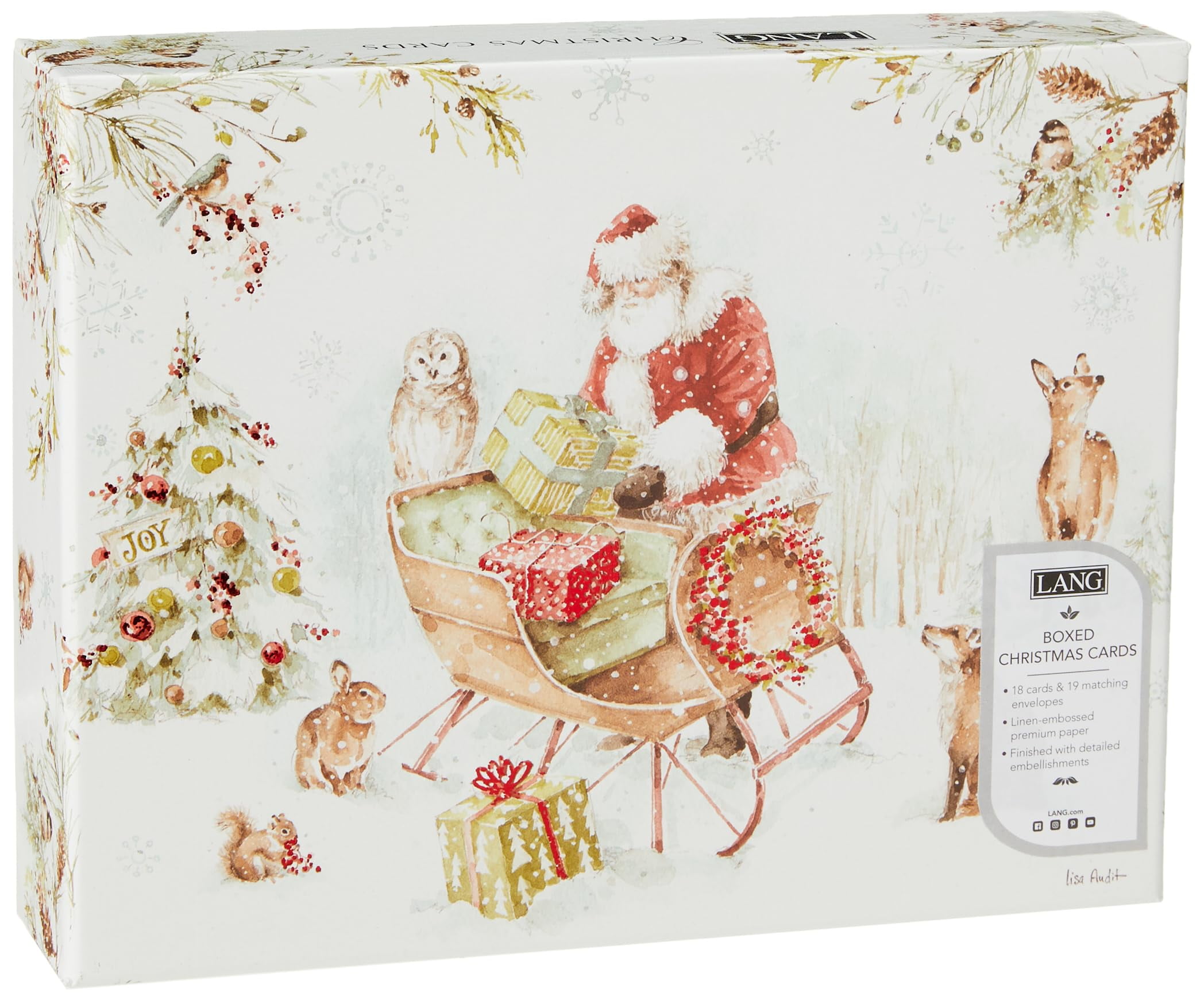 LANG Magical Holiday Boxed Christmas Cards (1004865)