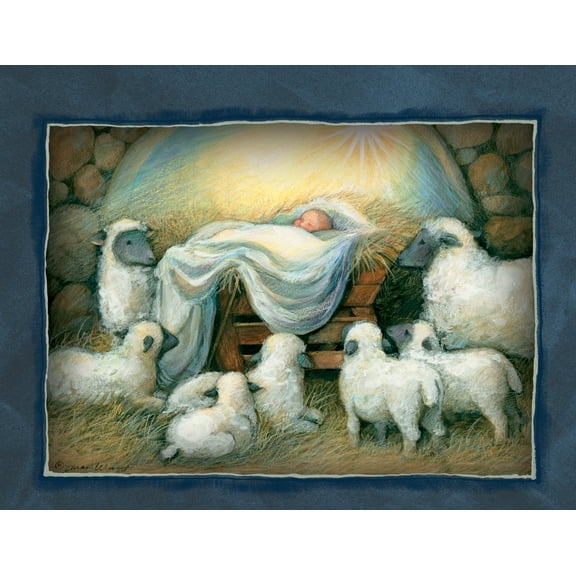 LANG NATIVITY ASSORTED TWO SET CHRISTMAS CARD