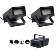 LANGSONGHONG Disco Strobe Light for Party 24 Led Mini Strobes Lights for Parties, Plug in Strobe Lights , Garage Strobe Light, Attic strobe light