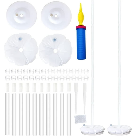 LANGXUN 2 Sets DIY Balloon Column Stand Kits For Birthday Decorations, Wedding Decorations, Party Decorations, Christmas Balloon Decorations