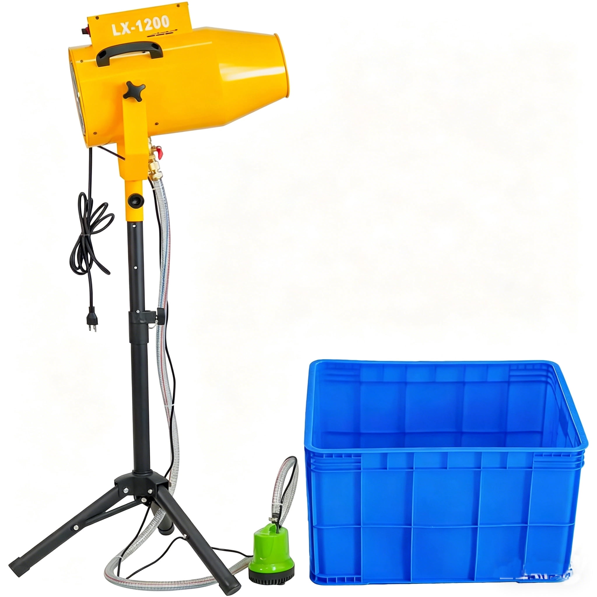 LANGXUN 2026 Upgraded 1200W High Power Foam Machine, Stable Foam Maker Cannon for Birthday, Holiday, Backyard Party & Celebrations
